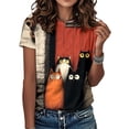 thumbnail image 1 of adaychics Womens Animal Graphic T Shirts Vintage Crewneck Short Sleeve Casual T Shirt Regular Fit Trendy Tops for Travel, 1 of 8