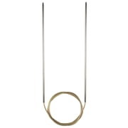 addi Turbo 40" Circular Knitting Needles, US 0 2 mm, Nickel-Plated Brass