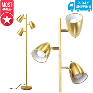 Gold Floor Lamps In Floor Lamps By Color - Walmart.Com