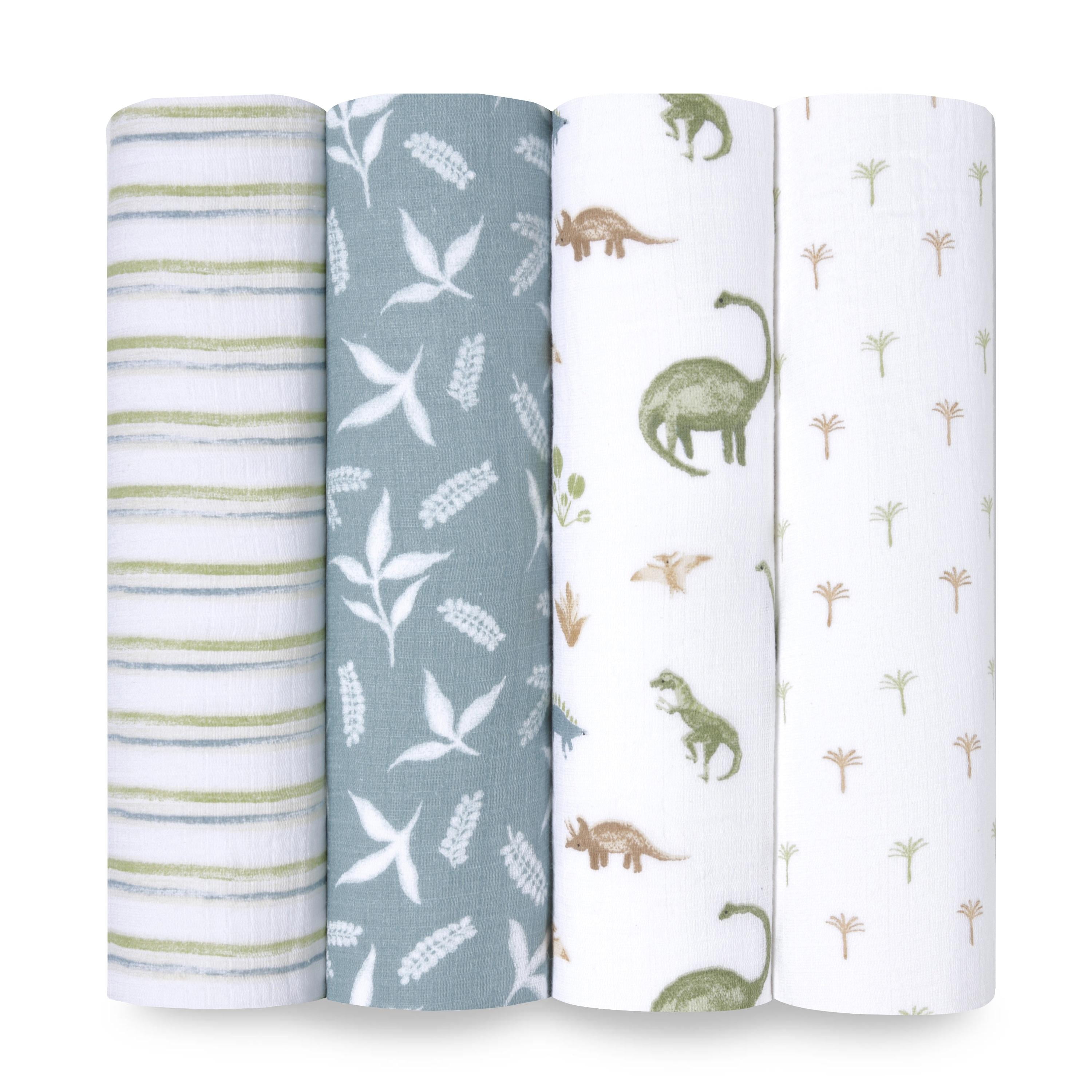 Dinosaur Muslin Blanket