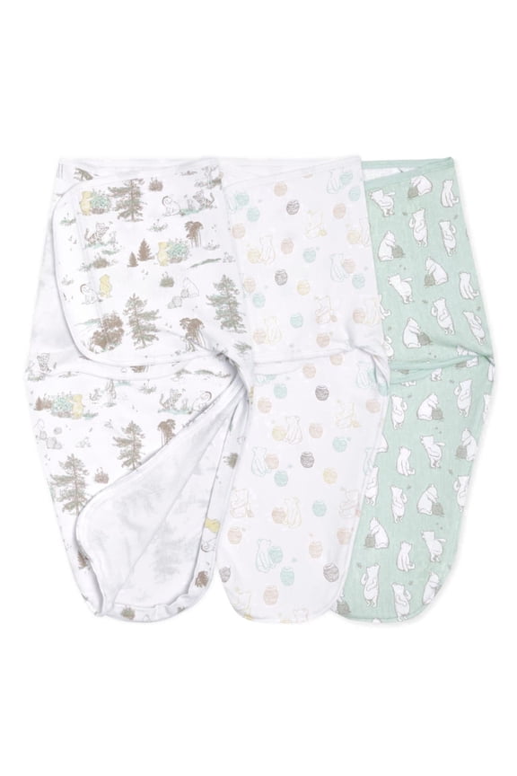 - Disney winnie easy swaddle wraps - 3pack