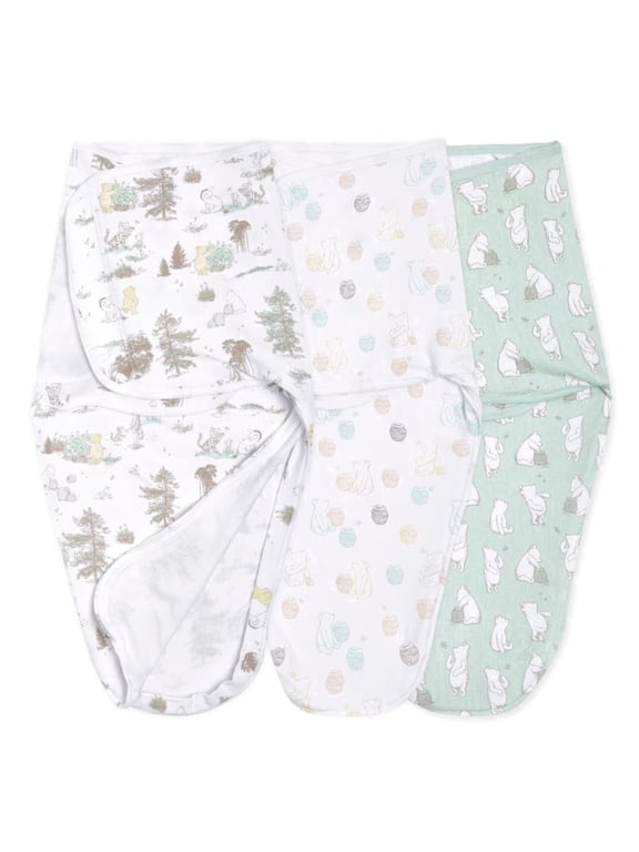 - Disney winnie easy swaddle wraps - 3pack