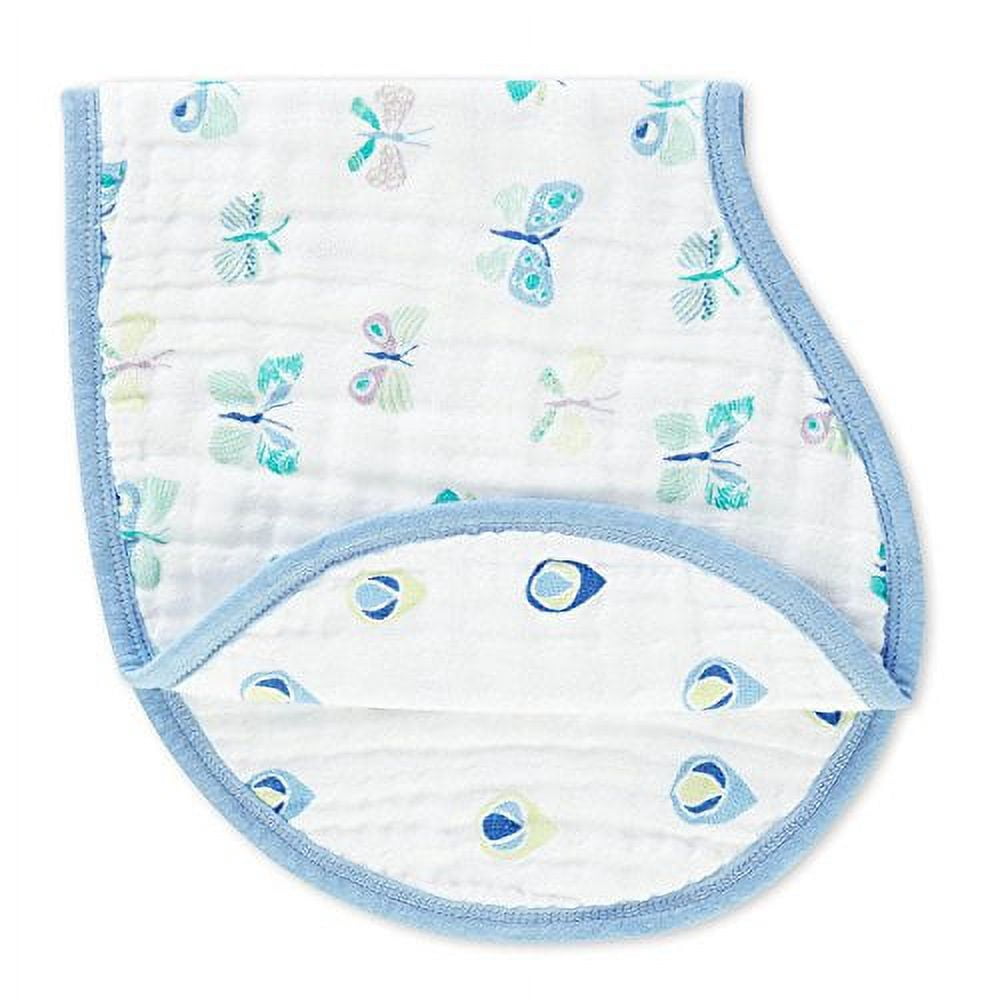 aden + anais Organic Burpy Bib (Mariposa, One Size)