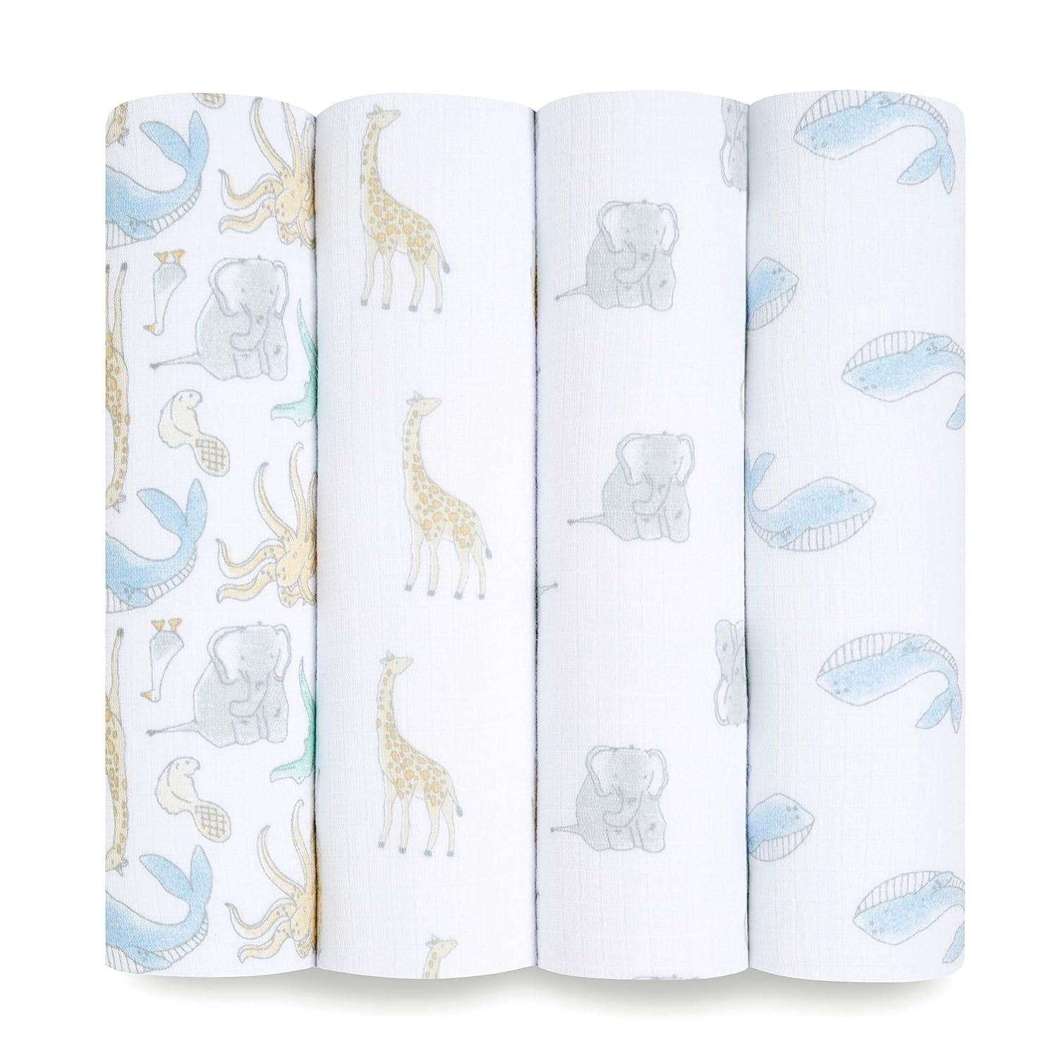 aden anais Swaddle Blanket, Boutique Muslin Blankets for Girls & Boys