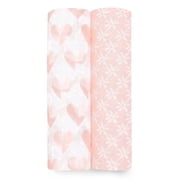 aden + anais Swaddles Cotton Muslin Baby Blankets 2 Count