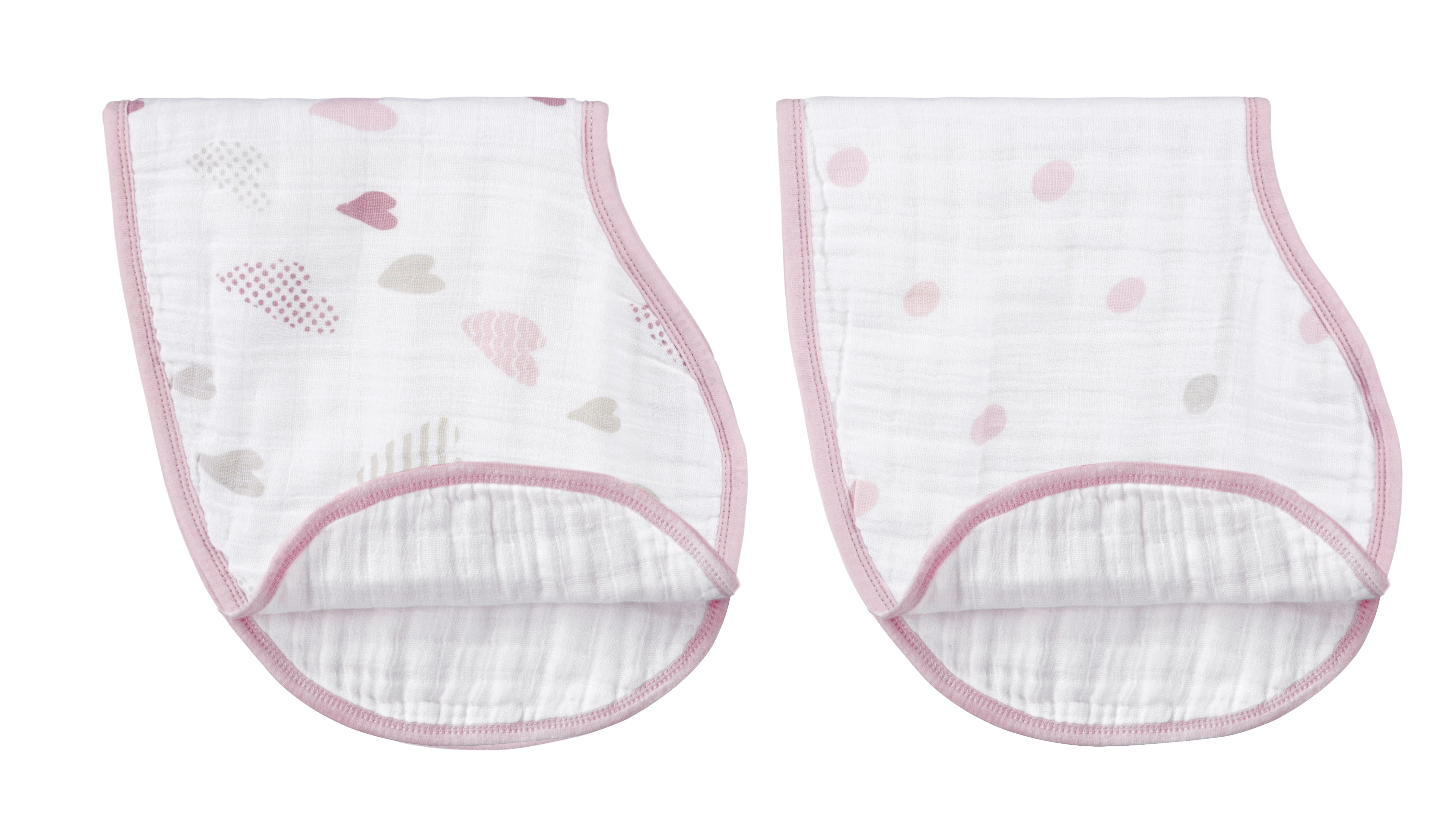 aden + anais classic burpy bibs heart breaker 2-pack