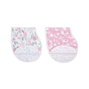 aden + anais, classic burpy bibs, ma fleur 2-pack
