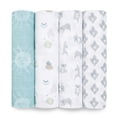 thumbnail image 1 of aden + anais, classic swaddles, now + zen 4-pack, 1 of 6