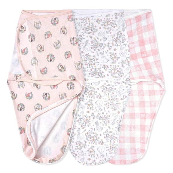 aden + anais disney princess easy swaddle wraps - 3pack