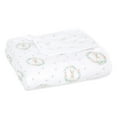 thumbnail image 1 of aden + anais essentials Cotton Muslin blanket, Pink Bushing Bunnies, Girls, 1 of 4