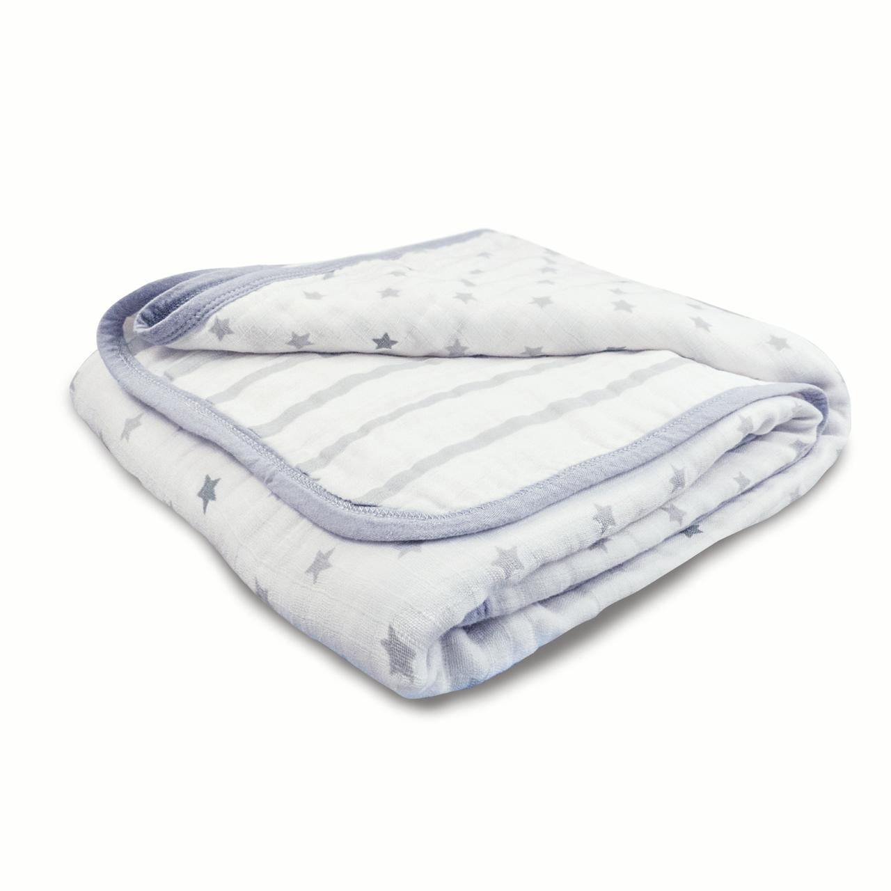 aden + anais essentials, muslin blanket, dove