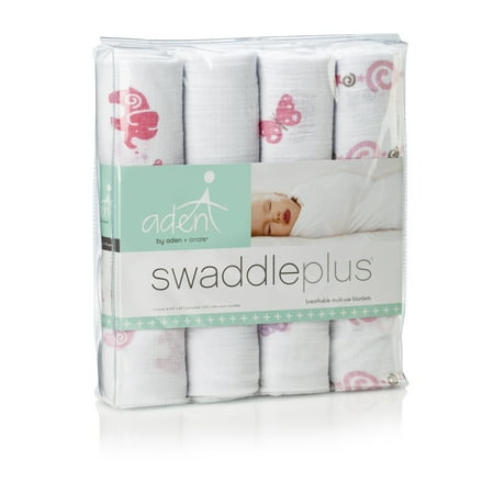 aden by aden by aden by aden + anais swaddleplus - girls n' swirls
