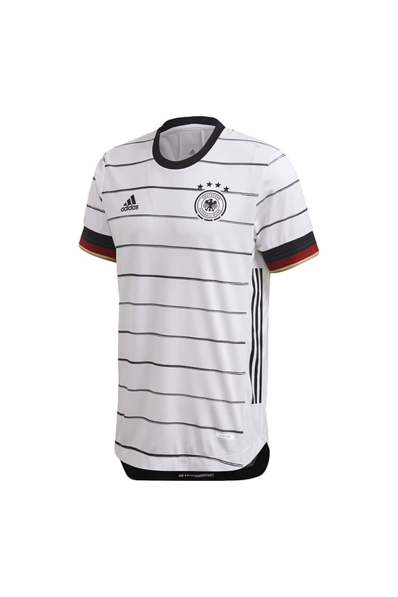 2020-21 Germany Home Authentic Jersey - White-Black 2XL