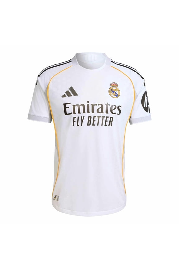 2025-26 Real Madrid Men's Authentic Home Soccer Jersey