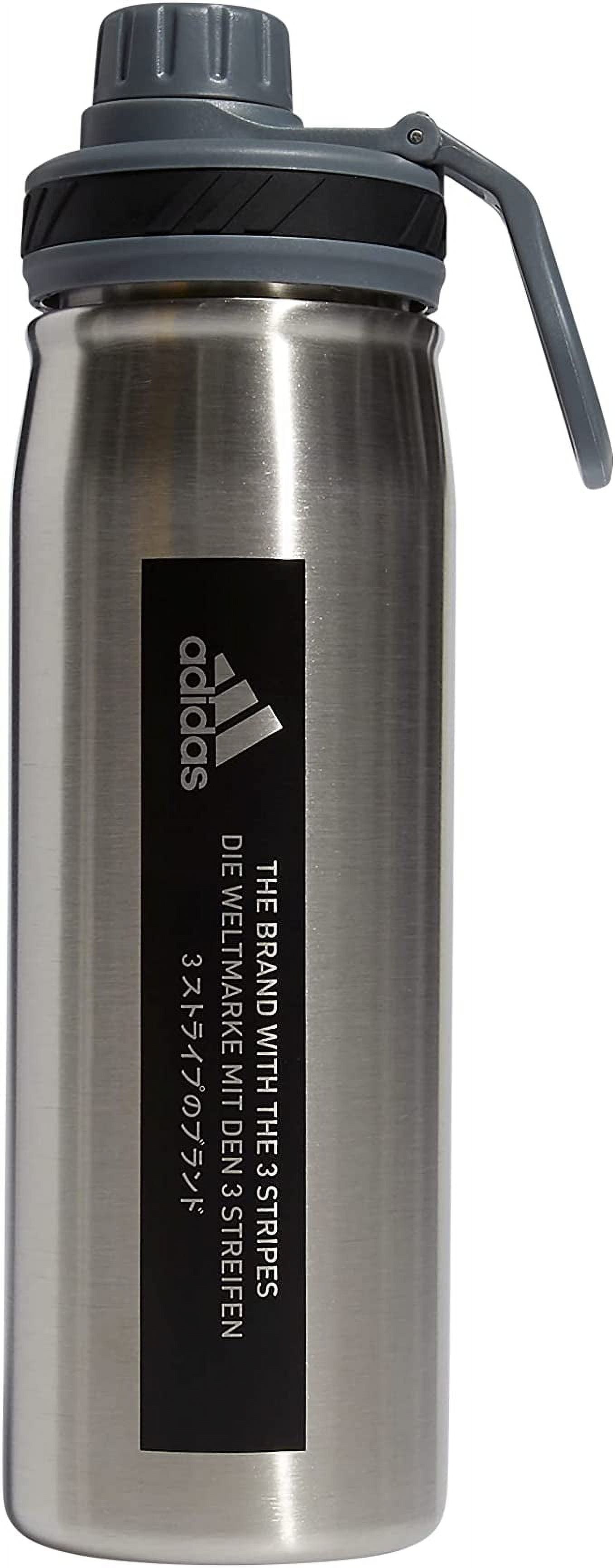 adidas 600 ML (20 oz) Metal Water Bottle, Hot/Cold Double-Walled Insulated  18/8 Stainless Steel 