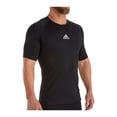 thumbnail image 1 of adidas AlphaSkin Short Sleeve Top - Men's Training XS Black, 1 of 3