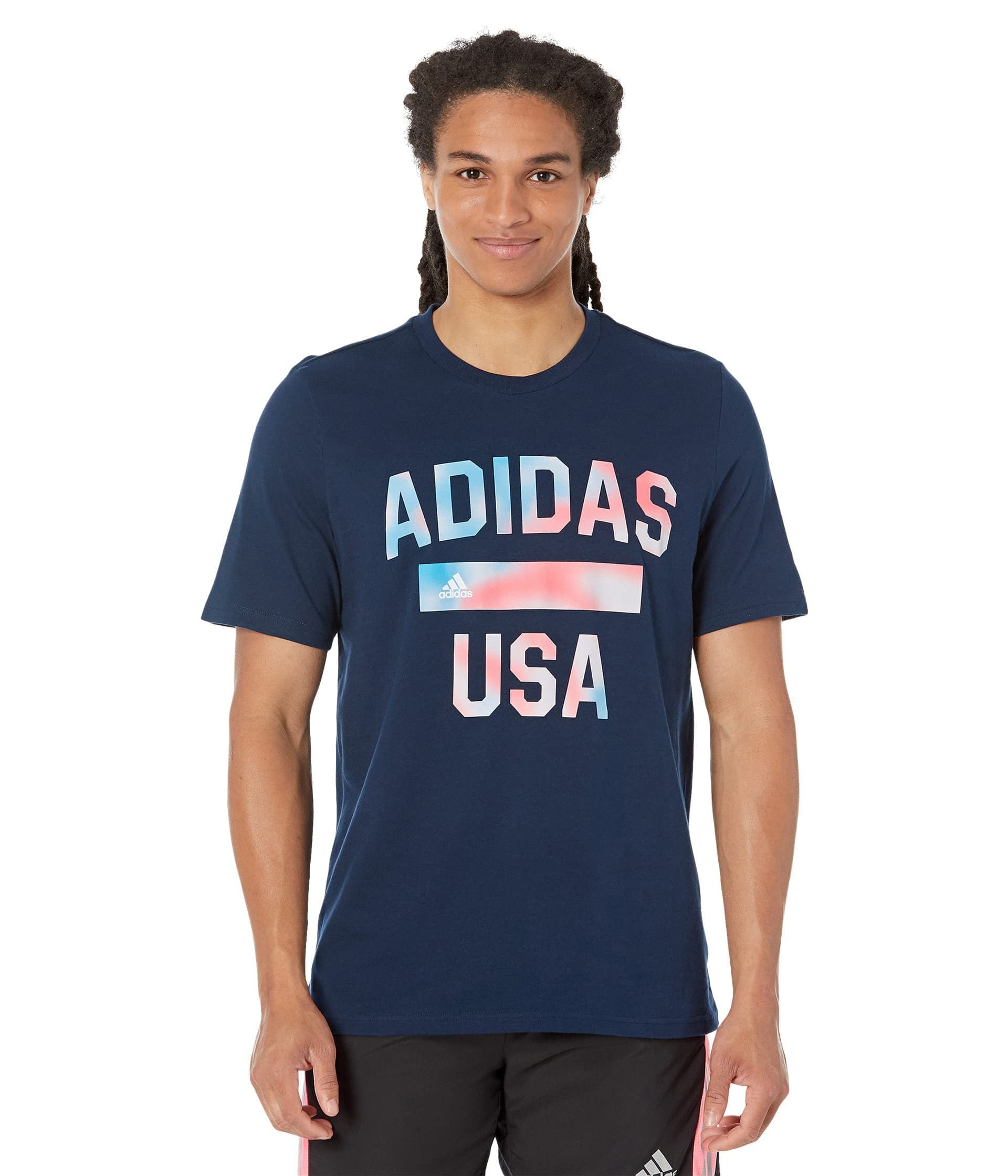 adidas Americana Graphic Tee Collegiate Navy 2XL