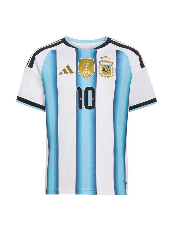 Argentina 26 Home Messi #10 Kids Jersey Youth