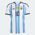 thumbnail image 1 of adidas Argentina 26 Men's Home Messi #10 Jersey, 1 of 5