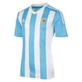 thumbnail image 1 of adidas Argentina Home Soccer Jersey, White/Sky Medium, 1 of 1