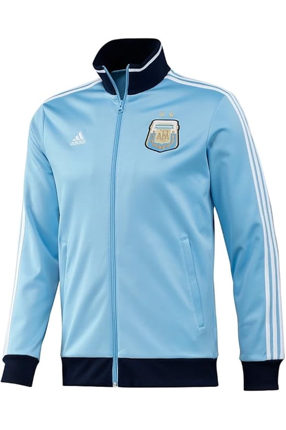 Argentina Messi Track Top (Little Kids/Big Kids) Argentina Blue/Collegiate Navy/White XL (18 Big Kids)
