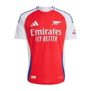 adidas Arsenal Authentic Mens Home Jersey 24/25 US, Alpha, XX-Large, Regular, Regular, Better Scarlet/White