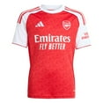 thumbnail image 1 of adidas Arsenal Home Youth Soccer Jersey 25/26 (M), 1 of 7
