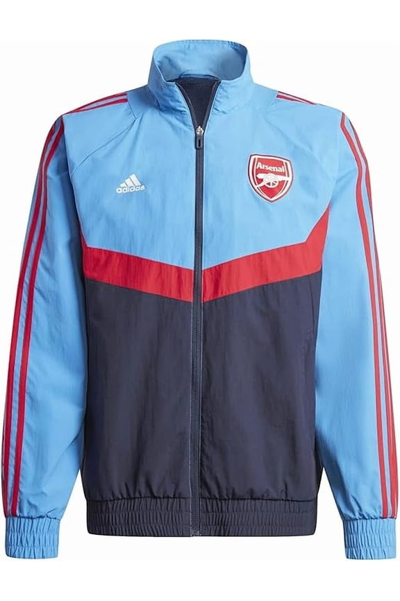 Arsenal Woven Track Top Men's Jacket (US, Alpha, Small, Regular, Regular, Ray Blue/Legend Ink)