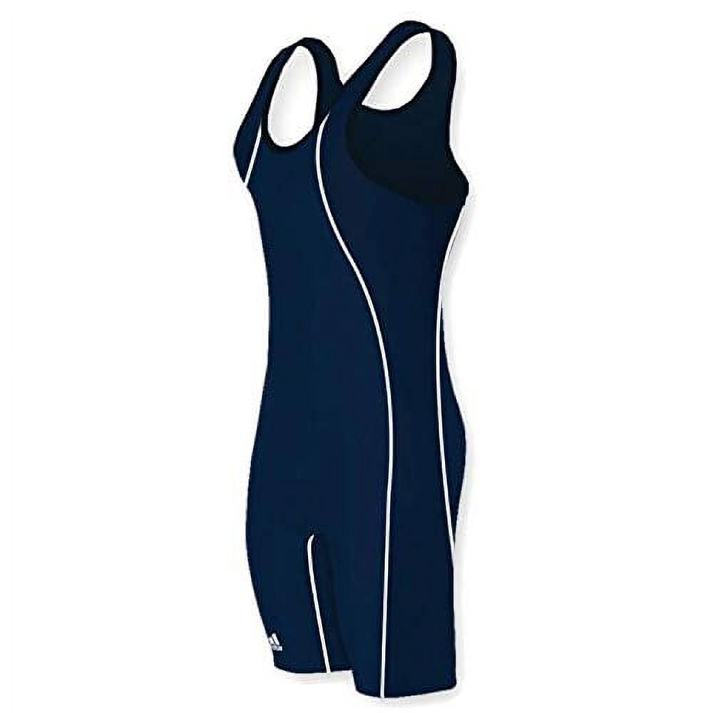 adidas As107s Wrestling Singlet Navy/Navy XL
