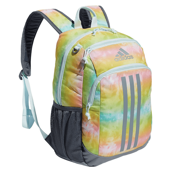 adidas Back To School Creator Backpack, Stone Wash Rainbow/Grey/Almost Blue