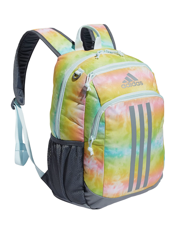 Back To School Creator Backpack, Stone Wash Rainbow/Grey/Almost Blue