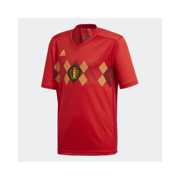 adidas Belgium Home Youth Soccer Jersey World Cup 2018
