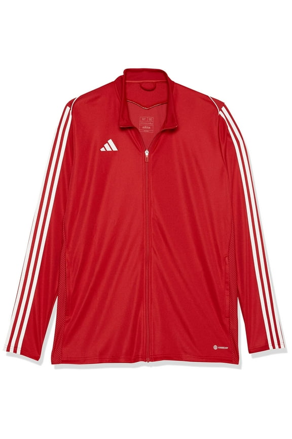 Big & Tall Tiro '23 Training Jacket (Mens, Team Power Red, XL Tall)