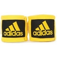 thumbnail image 1 of adidas Boxing, MMA Hand Wraps, Yellow, 1 of 5