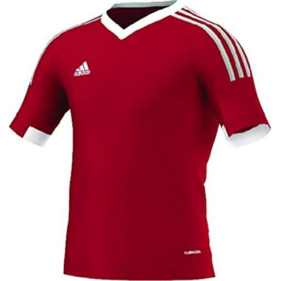 adidas Boy's Tiro 15 soccer jersey Red Size Small