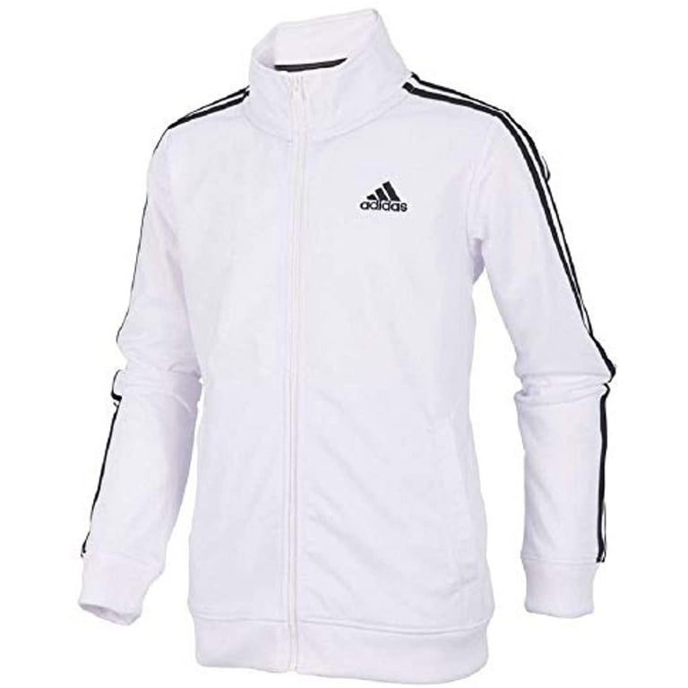 adidas Boys Iconic Tricot Jacket White Event S 8 Walmart