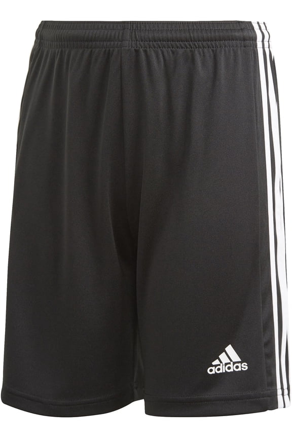 Boys' Squadra Shorts (Black/White, S)