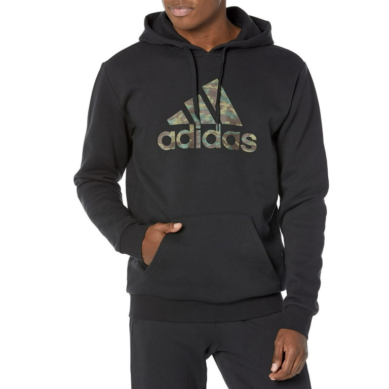 adidas Camo Pullover Hoodie Mens Black 1 XS Walmart