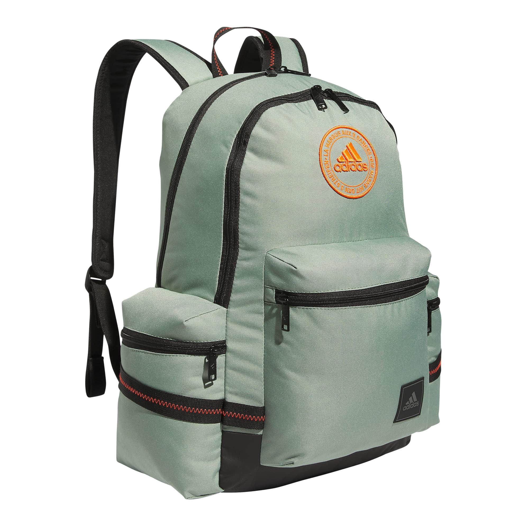 adidas green backpack
