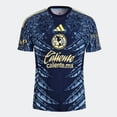 thumbnail image 1 of adidas Club América Away Men's Stadium Soccer Jersey 25/26 (US, Alpha, XX-Large, Regular, Regular, Blue), 1 of 5