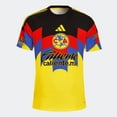 thumbnail image 1 of adidas Club America Home Men's Stadium Soccer Jersey 25/26 (US, Alpha, XX-Large, Regular, Regular, Yellow), 1 of 5