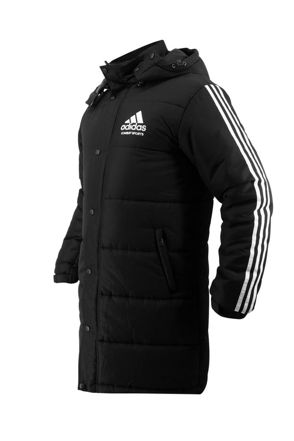 Combat Sports Winter Long Parka - Black - XX-Large