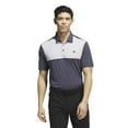 thumbnail image 1 of adidas Core Color-Block Polo Shirt (Mens, Collegiate Navy, MD, One Size), 1 of 2