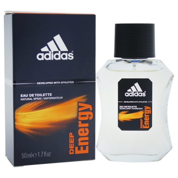 adidas Deep Energy Eau de Toilette, Cologne for Men, 1.7 Oz