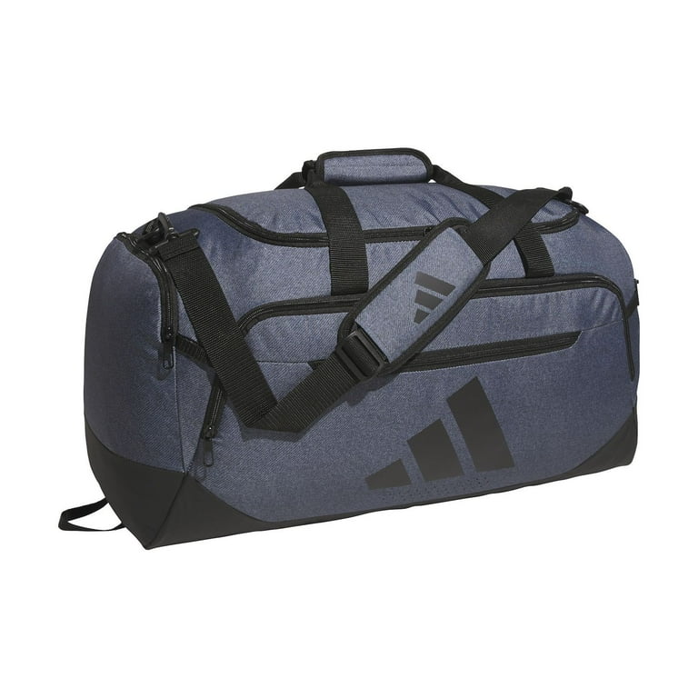 adidas travel duffel bag Defender 5 for Sports, Gym and Travel, Tropic Bloom/Clear Pink, OSFA Lightweight with a sturdy base adidas Defender 5 Small Duffel
