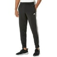 thumbnail image 1 of adidas Essentials 3-Stripes Tricot Jogger Pants (Mens, Black/White 1, XLT, T), 1 of 3