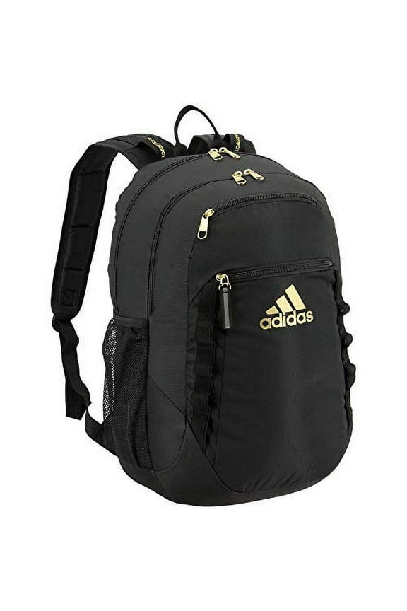 Excel 6 Backpack, Black, Gold, One Size