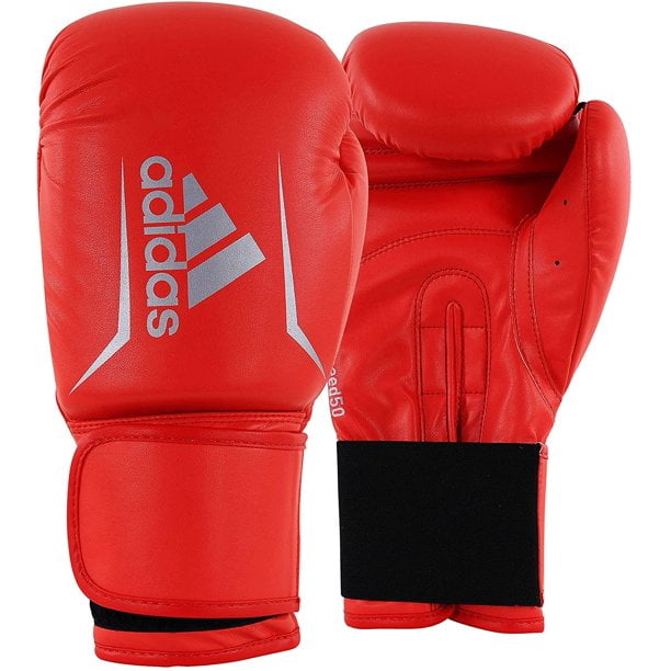 adidas FLX 3.0 Speed 50 Boxing & Kickboxing Gloves for Women and Men for  Light Sparring, Training, Gym, Punching, Fitness and Heavy Bags. 12oz,  Shock Pink,Silver