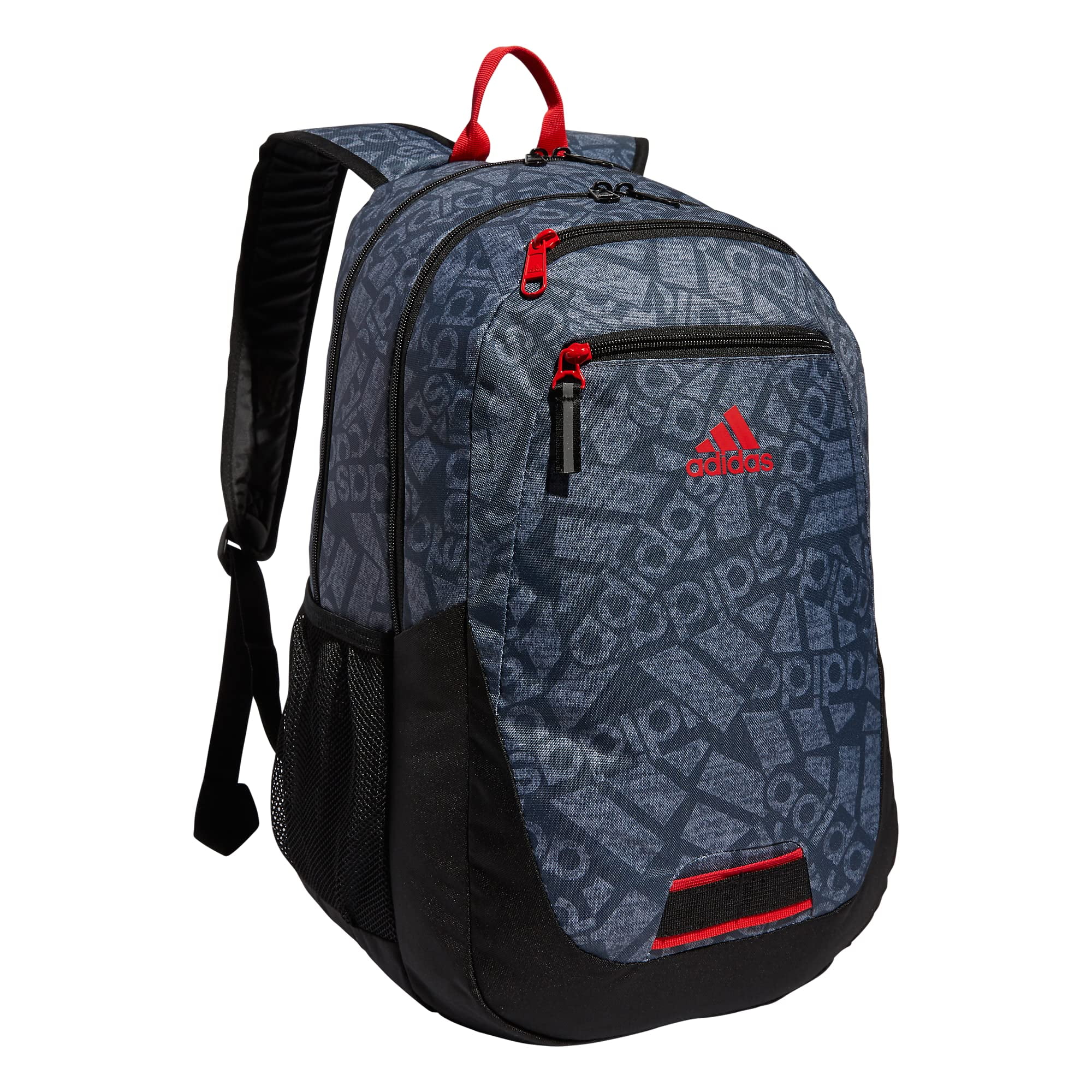 adidas Foundation 6 Backpack ADI Collage Jersey Onix Grey Black Vivid Red One Size Walmart