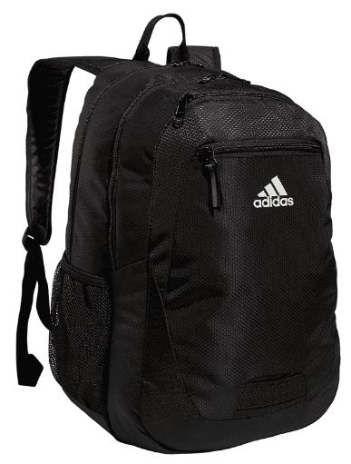 adidas Foundation 6 Backpack Black White One Size Walmart